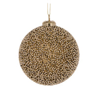 10 CM GOLD CAVIAR BAUBLE