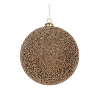 15 CM CHAMPAGNE CAVIAR BAUBLE
