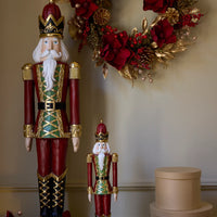 52 CM TRADITIONAL FOILED NUTCRACKER