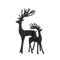 31.5 CM MINIMAL BLACK REINDEER