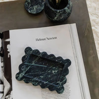 CoTHEORY | PALAZZO SCALLOPED TRAY & INCENSE HOLDER - VERDI ALPI