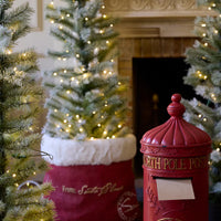 77 CM TRADITIONAL SANTA MAIL BOX