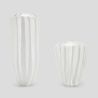 BENGAL STRIPE VASE CANDY CANE