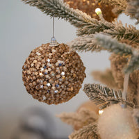 CHAMPAGNE STARS BAUBLE