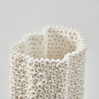 CORALITE VASE IVORY