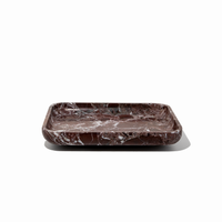 CoTHEORY | ARCHITECT FOOTED LETTER TRAY - ROSSO LEVANTO