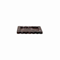 CoTHEORY | PALAZZO SCALLOPED TRAY - ROSSO LEVANTO