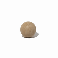 CoTHEORY | ORBIT TABLE SCULPTURE - BEIGE TRAVERTINE