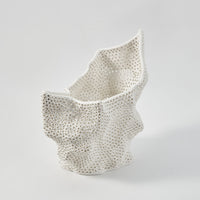 CORALLIA VASE IVORY