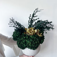 EDEN DRIED AND PRESERVED FLOWER ARRANGEMENT IN TAGEA VASE