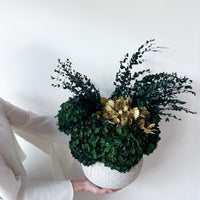 EDEN DRIED AND PRESERVED FLOWER ARRANGEMENT IN TAGEA VASE