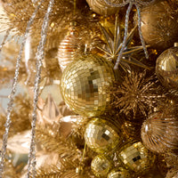 GOLD DECO BURST BAUBLE