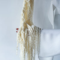 PRESERVED AMARANTHUS | IVORY WHITE