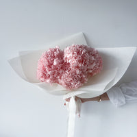 - SAKURA PINK HYDRANGEA BOUQUET - LARGE-LEAF