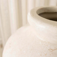 LAGUNA VASE SMOKEY WHITE