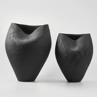 MOULE VASE EBONY