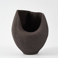 NEBULA DEEP VASE CHOCOLATE