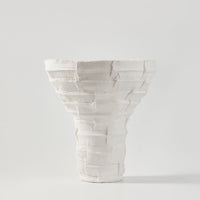 PONDEROSA VASE IVORY