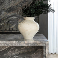 LAGUNA VASE SMOKEY WHITE