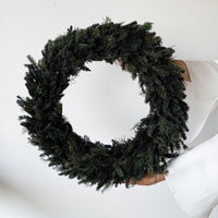 PRESERVED PINE CHRISTMAS WREATH