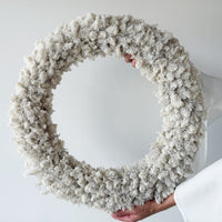 PRESERVED MOSS CHRISTMAS WREATH