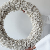 PRESERVED MOSS CHRISTMAS WREATH