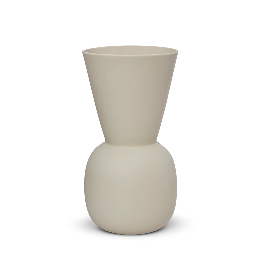CLOUD BELL VASE  CHALK (L)