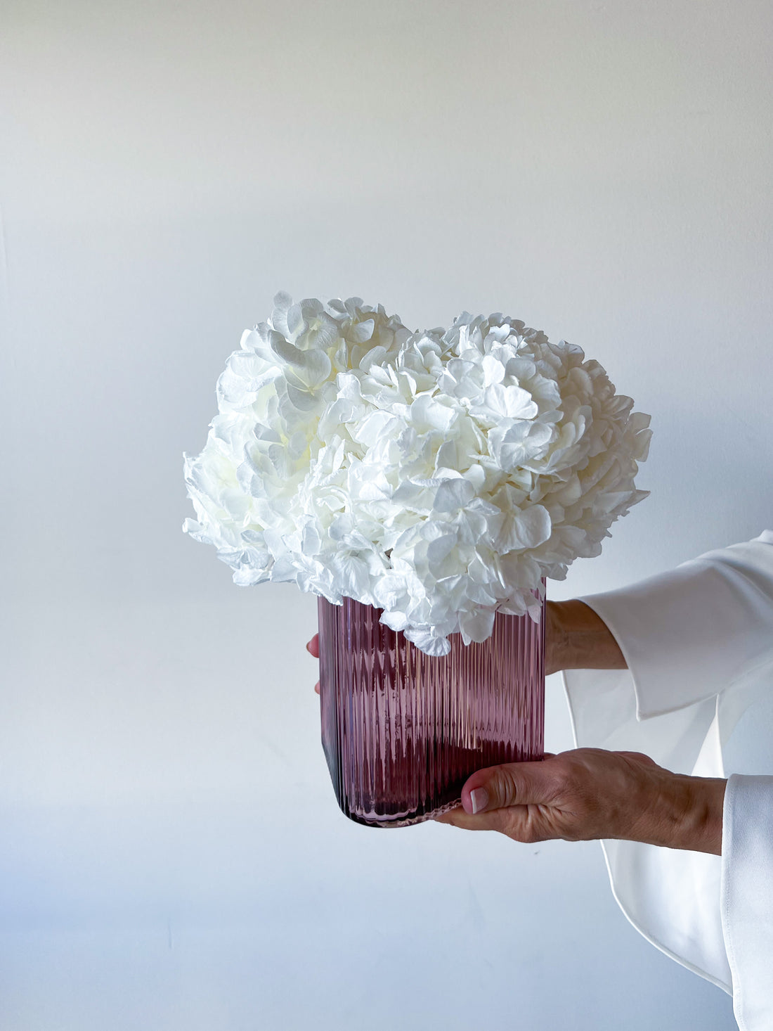 GREENLY - (ROSE glass vase)