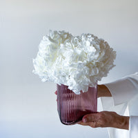 GREENLY - (ROSE glass vase)