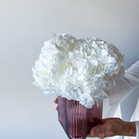 GREENLY - (ROSE glass vase)