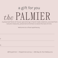 PALMIER GIFT CARD