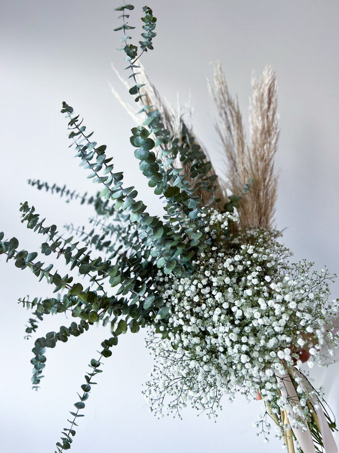 WHITEHAVEN BOUQUET, DRIED FLOWER ARRANGEMENT