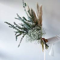 WHITEHAVEN BOUQUET, DRIED FLOWER ARRANGEMENT