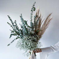 WHITEHAVEN BOUQUET, DRIED FLOWER ARRANGEMENT