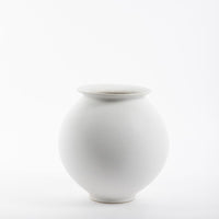 NAKANO VASE MATT WHITE 25X25X25cm