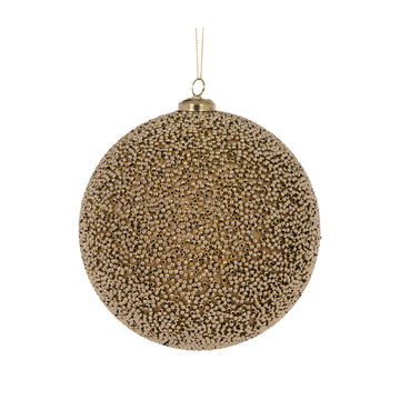 15 CM GOLD CAVIAR BAUBLE