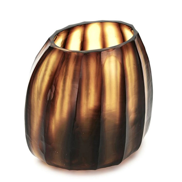 THE FOUNDRY | AURA VASE - AMBER