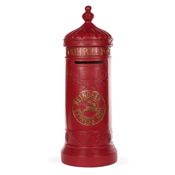 77 CM TRADITIONAL SANTA MAIL BOX