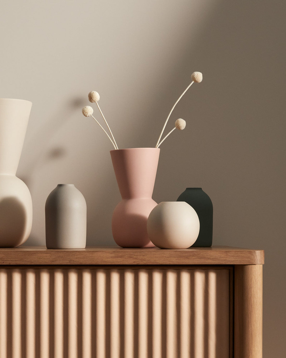 BELL VASE PINK (S)
