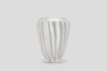 BENGAL STRIPE VASE CANDY CANE