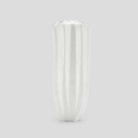 BENGAL STRIPE VASE CANDY CANE