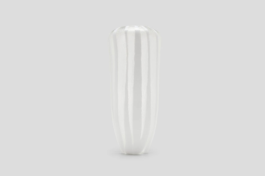 BENGAL STRIPE VASE CANDY CANE