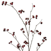 REAL TOUCH FAUX BERRY BRANCH | Burgundy