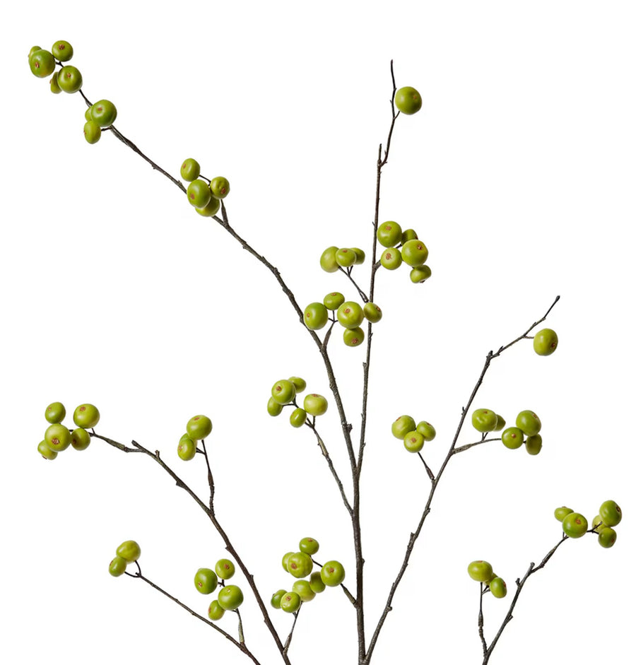 REAL TOUCH FAUX BERRY BRANCHES | GREEN