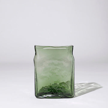 BLOCK VASE  GREEN (XL)