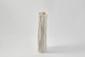 CORALITE VASE IVORY