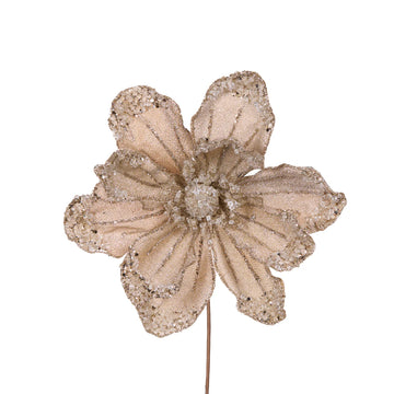 CHAMPAGNE BEADED MAGNOLIA