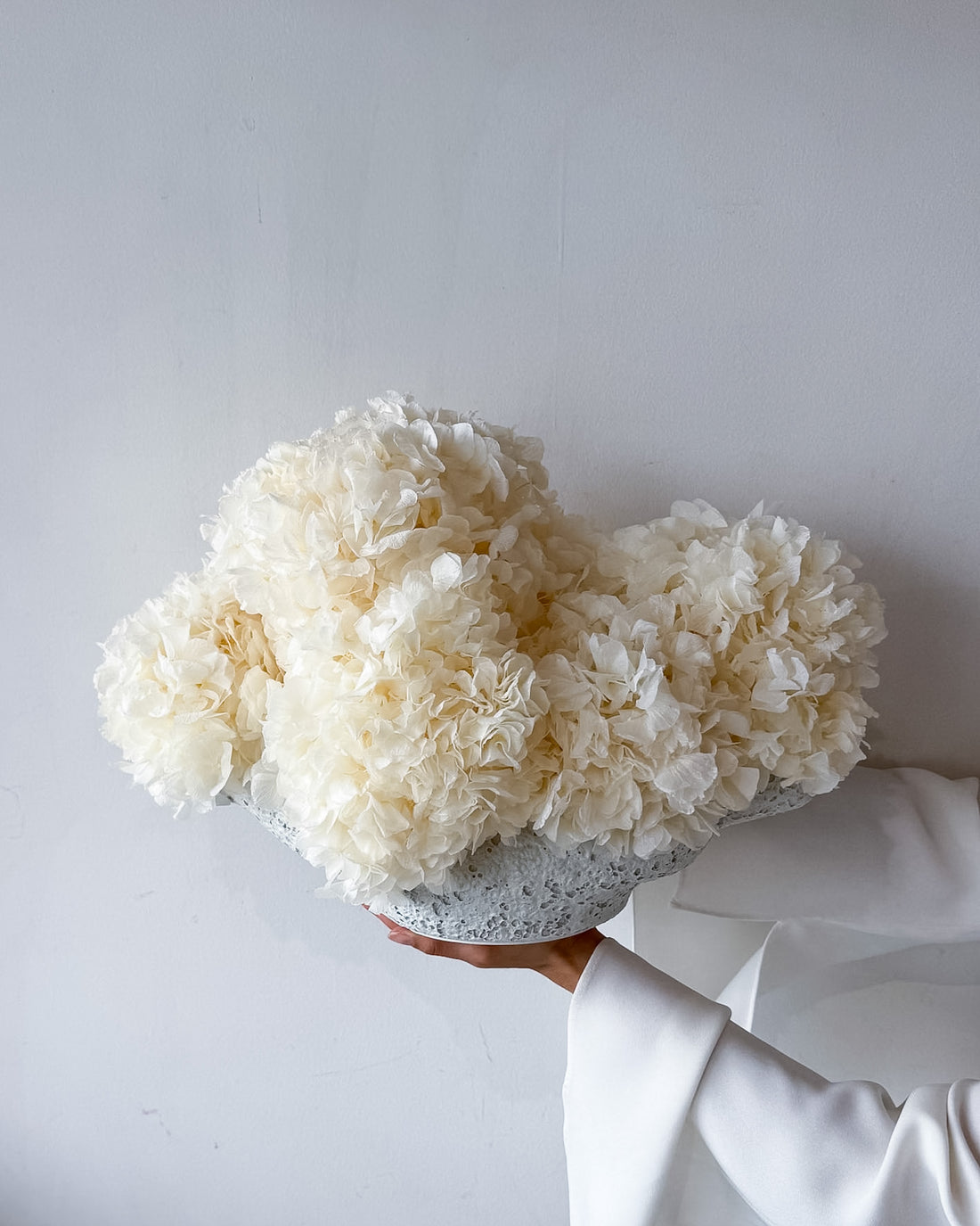 Charlotte preserved flower arrangement detail