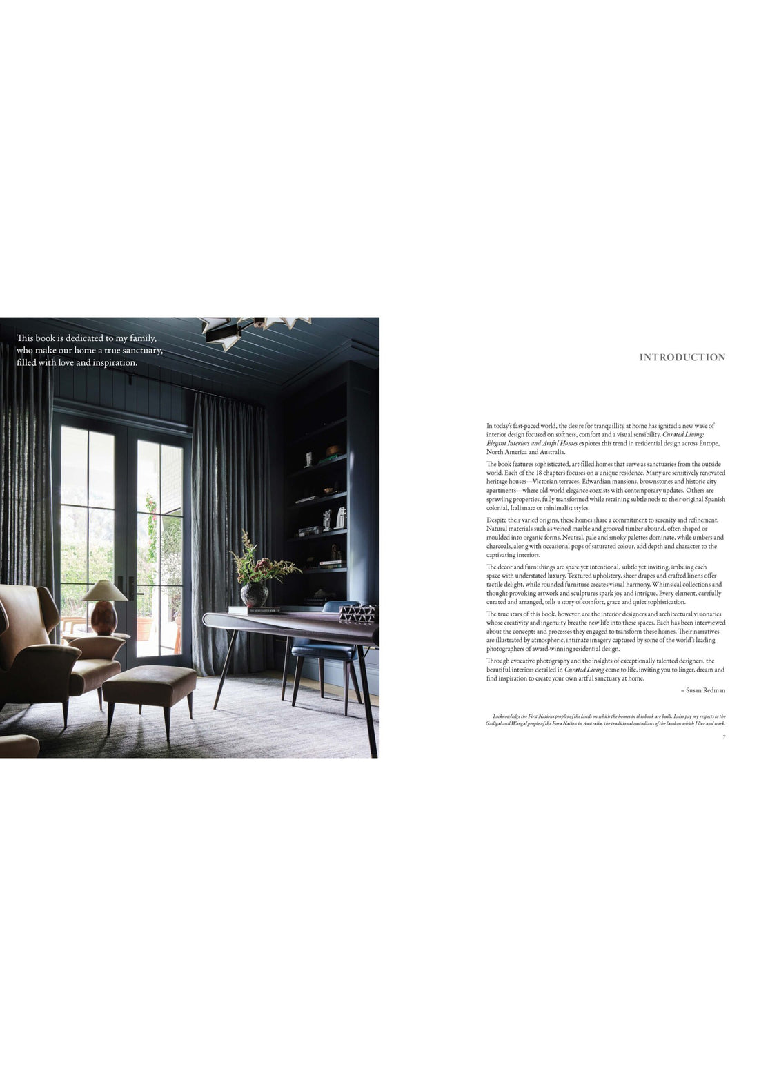 CURATED LIVING: ELEGANT INTERIORS AND ARTFUL HOMES