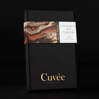 Cuvée Roasted Macadamia and Caramel 65% dark chocolate 70g bar